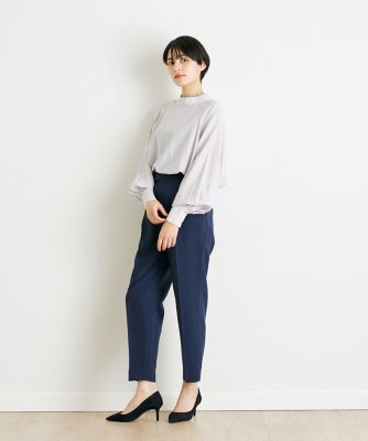《ＩＮＥＤ　ＣＬＡＲＯ》リネンライクメランジパンツ（７１４２１６１５２３）
