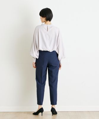 《ＩＮＥＤ　ＣＬＡＲＯ》リネンライクメランジパンツ（７１４２１６１５２３）