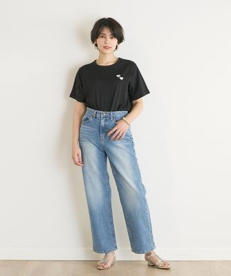 《ＩＮＥＤ　ＣＬＡＲＯ》カーブデニム（７１４２１６１５３５）