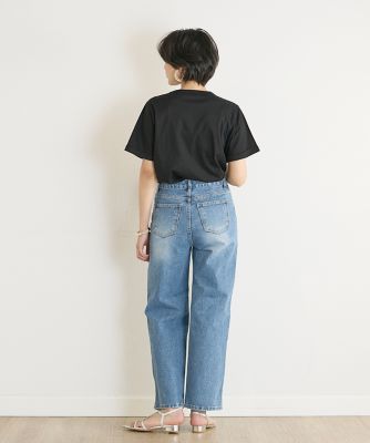 《ＩＮＥＤ　ＣＬＡＲＯ》カーブデニム（７１４２１６１５３５）