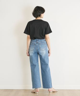 《ＩＮＥＤ　ＣＬＡＲＯ》カーブデニム（７１４２１６１５３５）