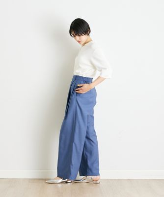 《ＩＮＥＤ　ＣＬＡＲＯ》ハーフスリーブスキッパーニット（７１４２１７０５１０）
