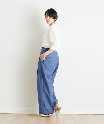 《ＩＮＥＤ　ＣＬＡＲＯ》ハーフスリーブスキッパーニット（７１４２１７０５１０）