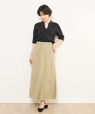 《ＩＮＥＤ　ＣＬＡＲＯ》ハーフスリーブスキッパーニット（７１４２１７０５１０）