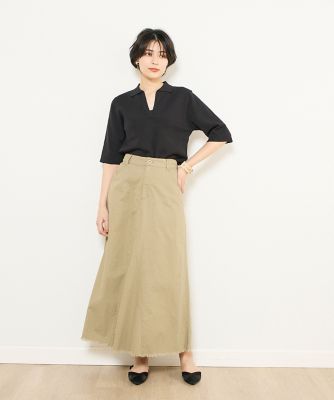 《ＩＮＥＤ　ＣＬＡＲＯ》ハーフスリーブスキッパーニット（７１４２１７０５１０）