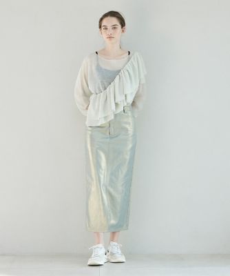 《ＩＮＥＤ　ＣＬＡＲＯ》シアーニットプルオーバー（７１４２１７０５１３）