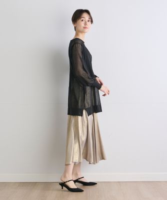 《ＩＮＥＤ　ＣＬＡＲＯ》シアーニットプルオーバー（７１４２１７０５１３）