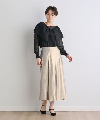 《ＩＮＥＤ　ＣＬＡＲＯ》シアーニットプルオーバー（７１４２１７０５１３）