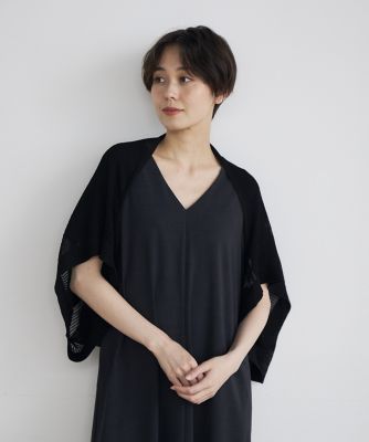 ＜INED (Women)＞《ＩＮＥＤ　ＣＬＡＲＯ》２ＷＡＹシアーニット（７１４２１７０５１４）