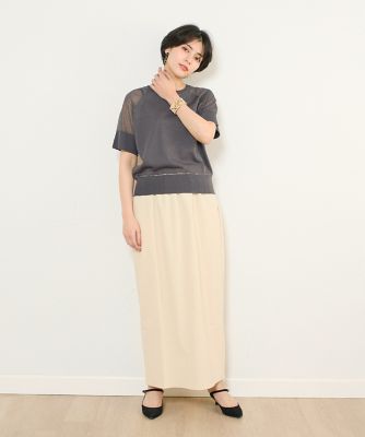 《ＩＮＥＤ　ＣＬＡＲＯ》ラグランメッシュプルオーバー（７１４２１７０５１７）