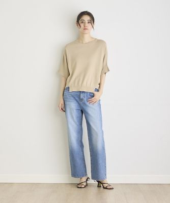 《ＩＮＥＤ　ＣＬＡＲＯ》ショートドルマンニット（７１４２１７０５２０）