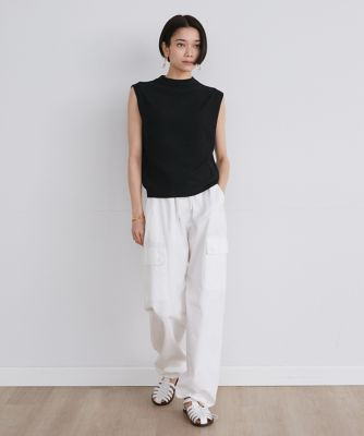 《大きいサイズ》ショルダータックノースリーブニット《Ｃｕｏｏ》（７１４２１７０８３１）