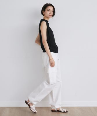 《大きいサイズ》ショルダータックノースリーブニット《Ｃｕｏｏ》（７１４２１７０８３１）