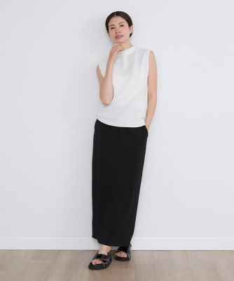 《大きいサイズ》ショルダータックノースリーブニット《Ｃｕｏｏ》（７１４２１７０８３１）