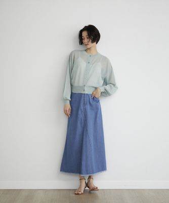 《ＩＮＥＤ　ＣＬＡＲＯ》２ＷＡＹシアーカーディガン（７１４２１７８５０４）
