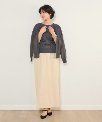 《ＩＮＥＤ　ＣＬＡＲＯ》２ＷＡＹメッシュカーディガン（７１４２１７８５１７）