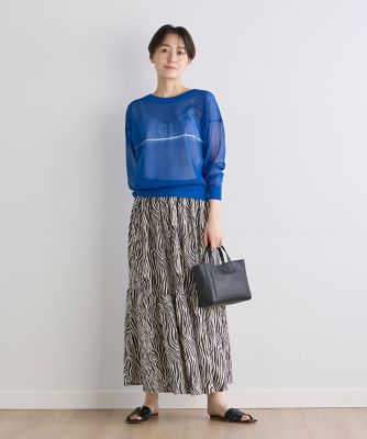 《ＩＮＥＤ　ＣＬＡＲＯ》２ＷＡＹメッシュカーディガン（７１４２１７８５１７）