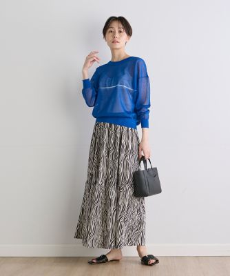 《ＩＮＥＤ　ＣＬＡＲＯ》２ＷＡＹメッシュカーディガン（７１４２１７８５１７）