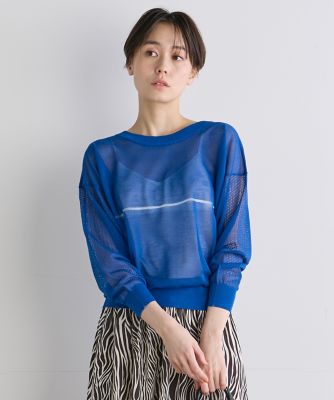《ＩＮＥＤ　ＣＬＡＲＯ》２ＷＡＹメッシュカーディガン（７１４２１７８５１７）