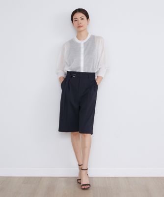 大きいサイズ》リングドットボタンシアーカーディガン