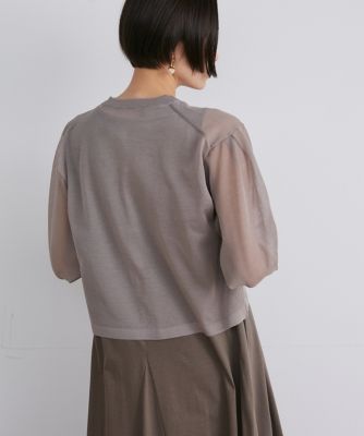 《大きいサイズ》リングドットボタンシアーカーディガン（７１４２１７８８２７）