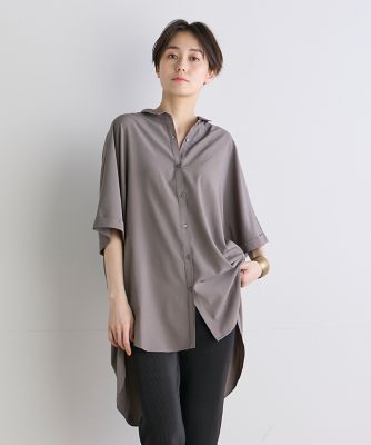 ＜INED (Women)＞《ＩＮＥＤ　ＣＬＡＲＯ》トロードブラウス（７１４２１８１５０４）