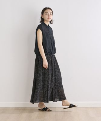 《ＩＮＥＤ　ＣＬＡＲＯ》シアーランダム楊柳シャツ（７１４２１８１５０８）