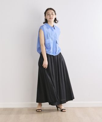 《ＩＮＥＤ　ＣＬＡＲＯ》シアーランダム楊柳シャツ（７１４２１８１５０８）