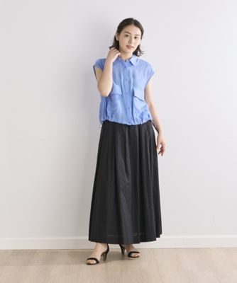 《ＩＮＥＤ　ＣＬＡＲＯ》シアーランダム楊柳シャツ（７１４２１８１５０８）