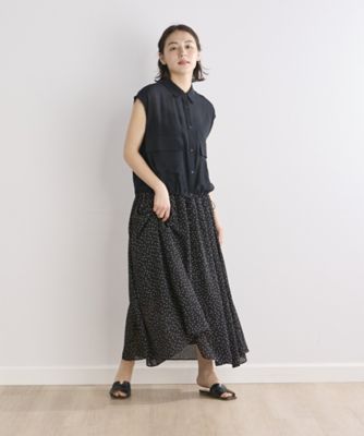 《ＩＮＥＤ　ＣＬＡＲＯ》シアーランダム楊柳シャツ（７１４２１８１５０８）