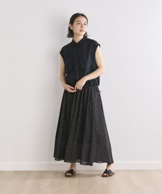 《ＩＮＥＤ　ＣＬＡＲＯ》シアーランダム楊柳シャツ（７１４２１８１５０８）