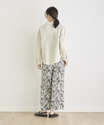 《ＩＮＥＤ　ＣＬＡＲＯ》リネンレーヨンサマーシャツ（７１４２１８１５０９）
