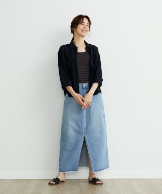 《ＩＮＥＤ　ＣＬＡＲＯ》リネンレーヨンサマーシャツ（７１４２１８１５０９）