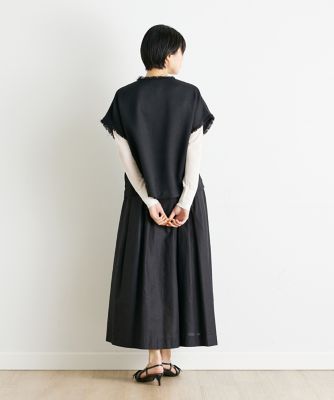 《ＩＮＥＤ　ＣＬＡＲＯ》フリンジベスト（７１４２１８１５１４）