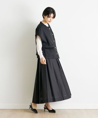 《ＩＮＥＤ　ＣＬＡＲＯ》フリンジベスト（７１４２１８１５１４）