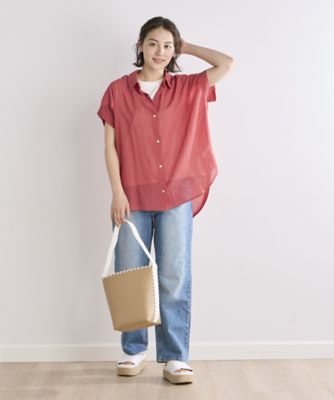 《ＩＮＥＤ　ＣＬＡＲＯ》バックギャザーブラウス（７１４２１８１５３６）