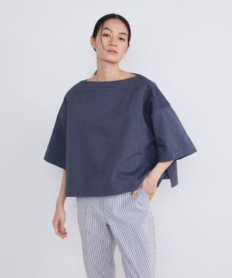 ＜INED (Women)＞ボートネックブラウス（７１４２１８２０３０）