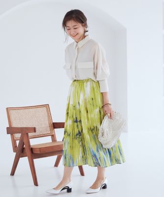 《三尋木奈保コラボ》品ありリッチシアーシャツ（７１４２１８２０３４）