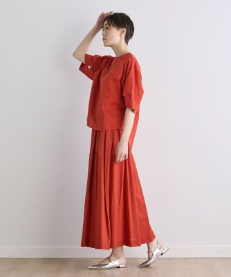《ＩＮＥＤ　ＣＬＡＲＯ》リネンコットンブラウス（７１４２１８２５０９）