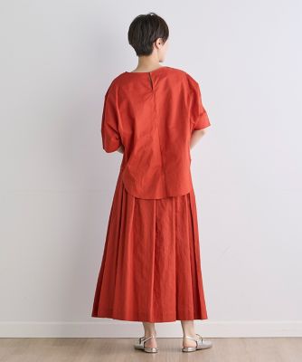 《ＩＮＥＤ　ＣＬＡＲＯ》リネンコットンブラウス（７１４２１８２５０９）