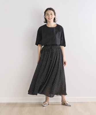 《ＩＮＥＤ　ＣＬＡＲＯ》リネンコットンブラウス（７１４２１８２５０９）