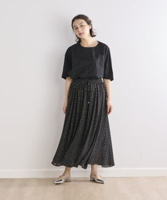 《ＩＮＥＤ　ＣＬＡＲＯ》リネンコットンブラウス（７１４２１８２５０９）