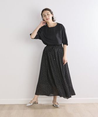 《ＩＮＥＤ　ＣＬＡＲＯ》リネンコットンブラウス（７１４２１８２５０９）