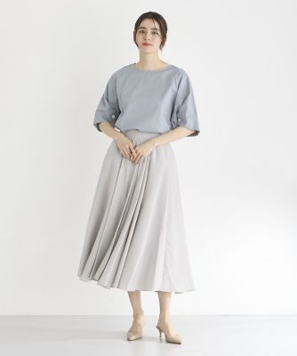 《ＩＮＥＤ　ＣＬＡＲＯ》リネンコットンブラウス（７１４２１８２５０９）