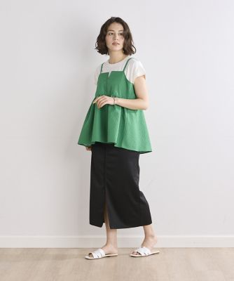 《ＩＮＥＤ　ＣＬＡＲＯ》華やかキャミチュニック（７１４２１８２５１４）
