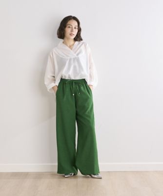 《ＩＮＥＤ　ＣＬＡＲＯ》スキッパーシアーブラウス（７１４２１８２５２７）
