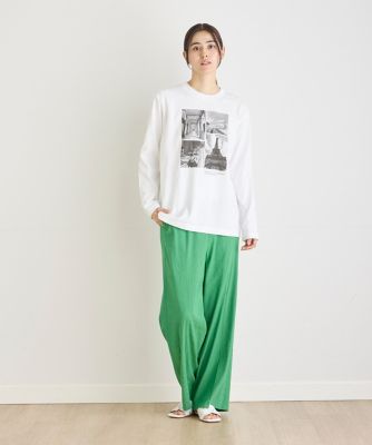 コラージュフォトロングスリーブＴシャツ（７１４２１９００３４）