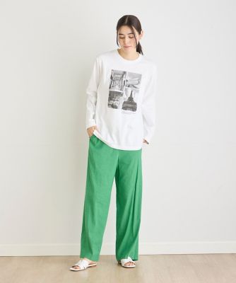 コラージュフォトロングスリーブＴシャツ（７１４２１９００３４）