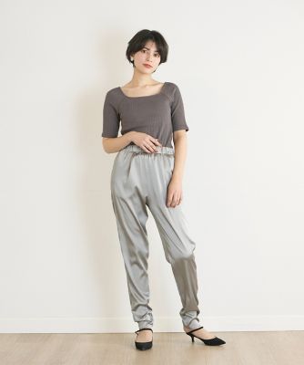 《ＩＮＥＤ　ＣＬＡＲＯ》カップ付きリブトップス（７１４２１９０５０２）