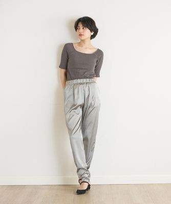 《ＩＮＥＤ　ＣＬＡＲＯ》カップ付きリブトップス（７１４２１９０５０２）